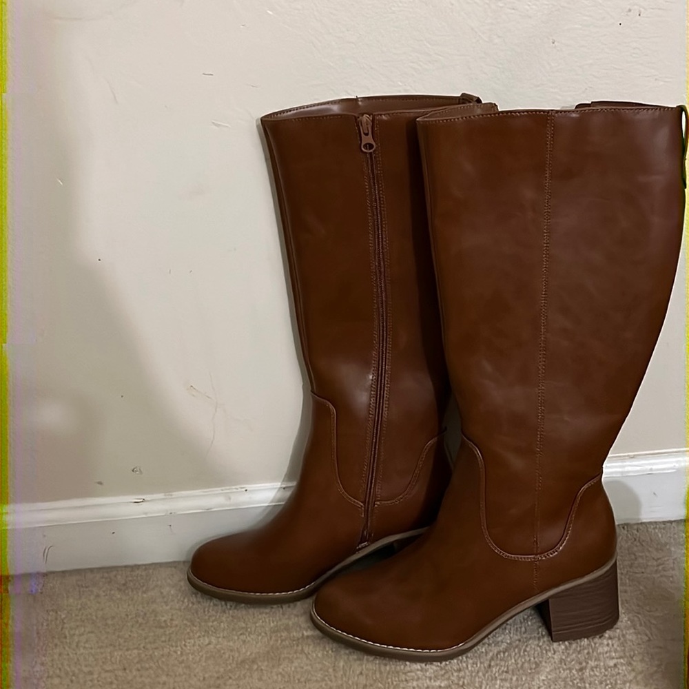 Womens Tatiana Heeled Riding Boots